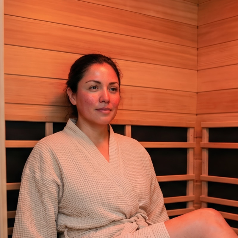 Dry sauna add-on